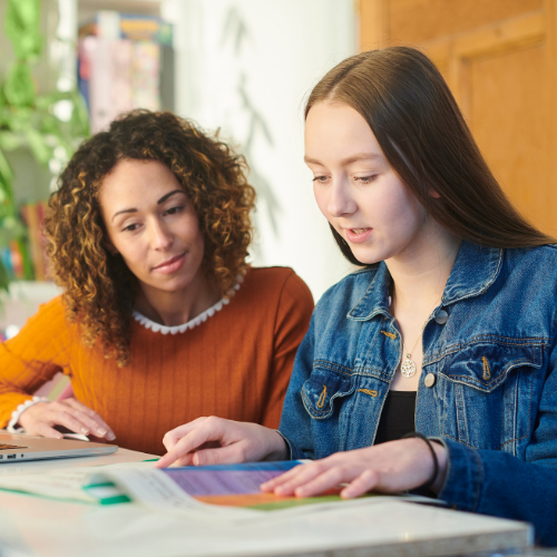 Stock Photo_Counselor and student